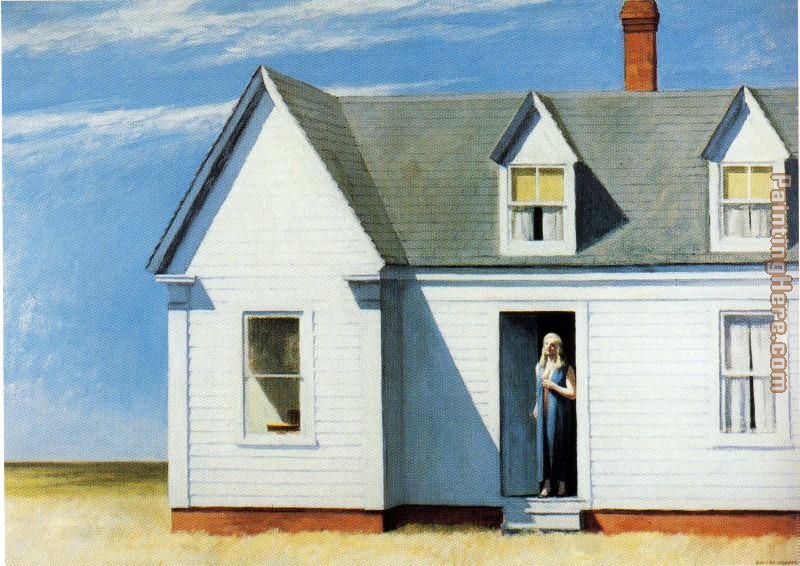 High Noon painting - Edward Hopper High Noon art painting